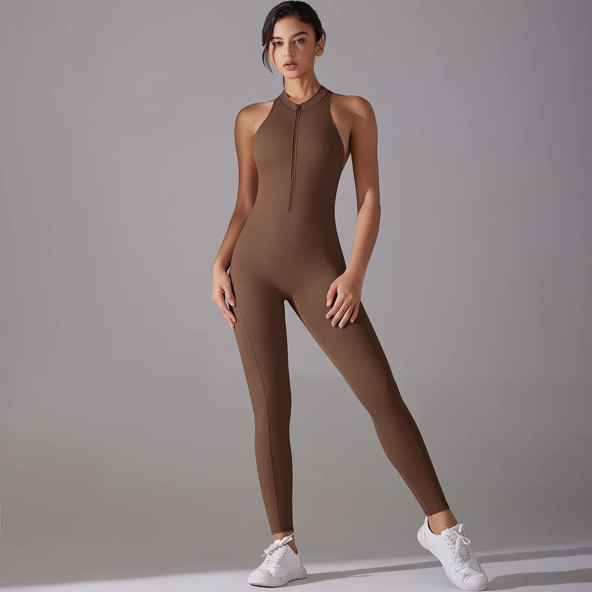 Ctenkevet Fitness Backless Bodysuit Women Gym Jumpsuit Woman Quick-Dry Yoga Clothes Short Workout Rompers Sports One-Piece Suit
